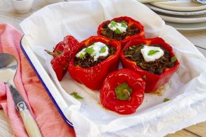 Read more about the article Extra Tasty Stuffed Capsicums
