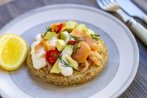 Read more about the article Fibre Loaded Pancakes with Salmon