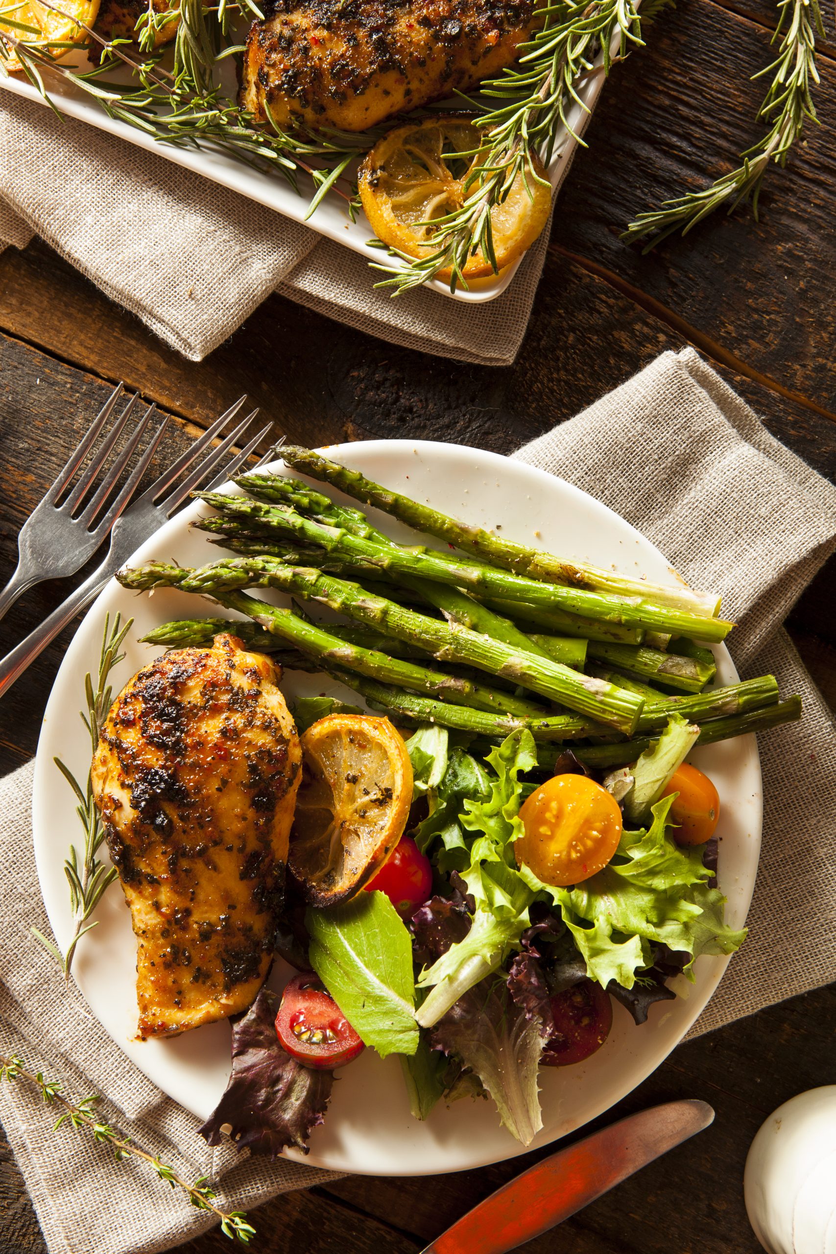 You are currently viewing Chicken & Zesty Asparagus Salad