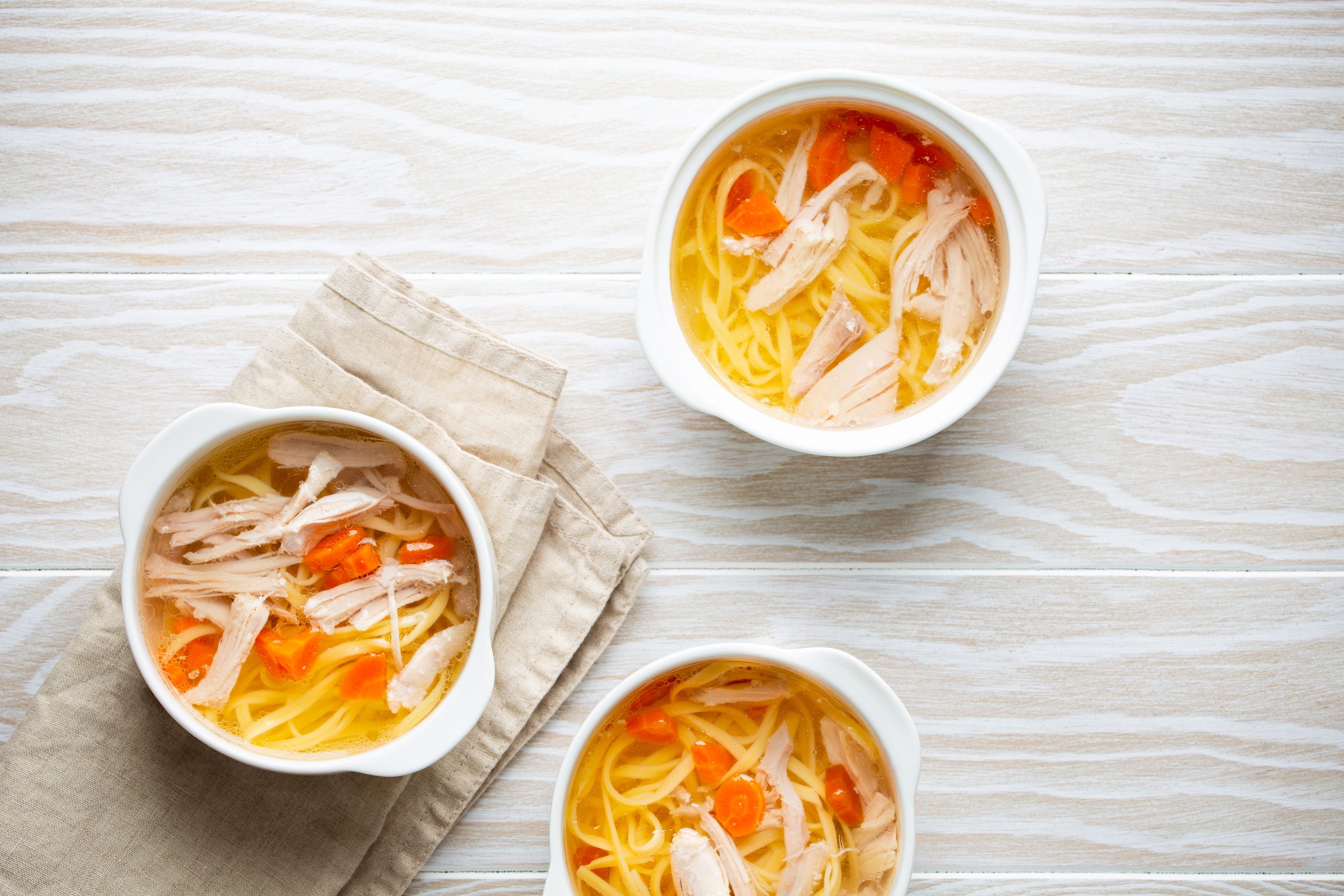 You are currently viewing Ginger, Garlic & Chicken Noodle Soup