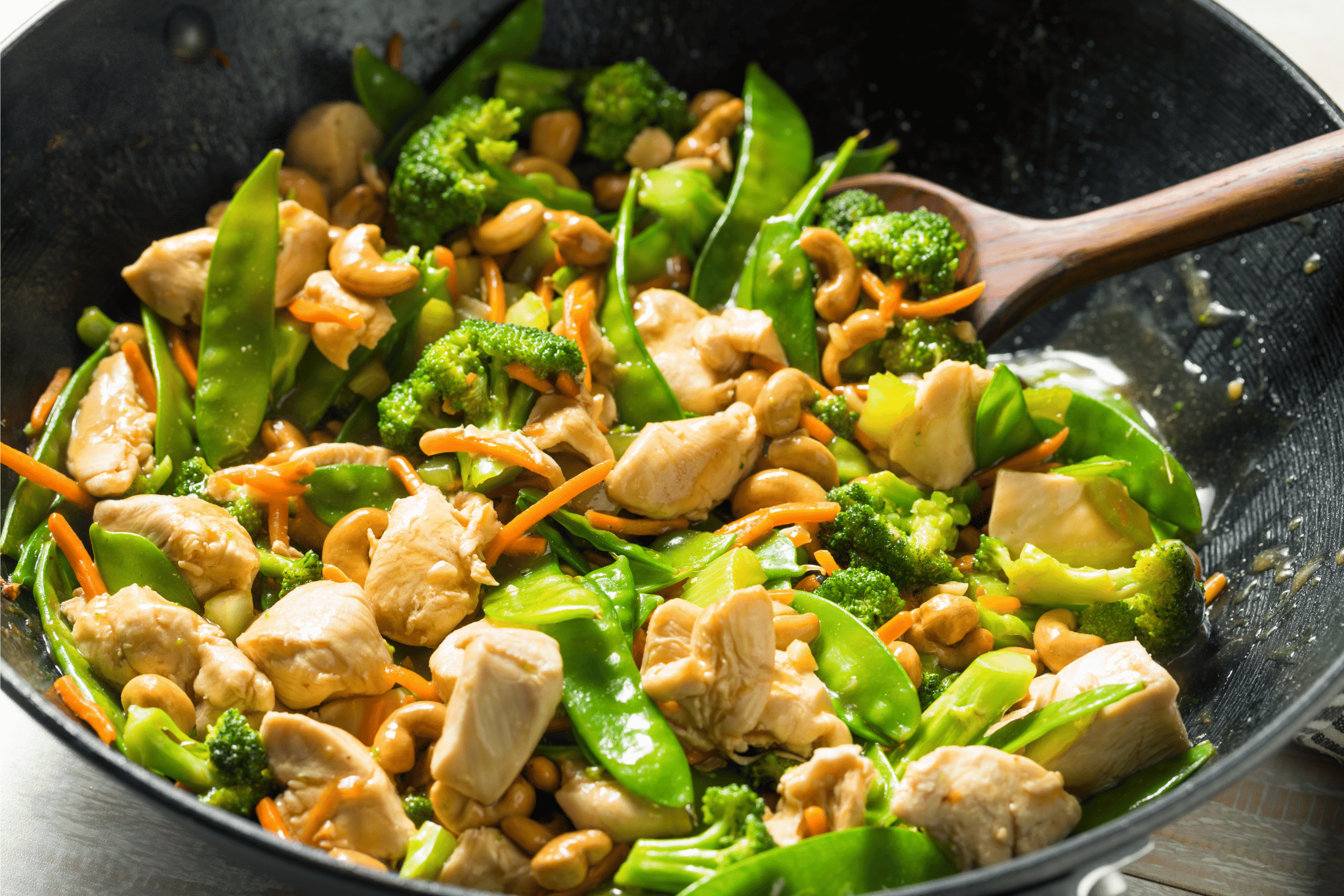 You are currently viewing Peanut Satay Chicken Stir-Fry