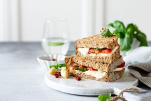 Read more about the article Caprese Style Turkey Sandwich