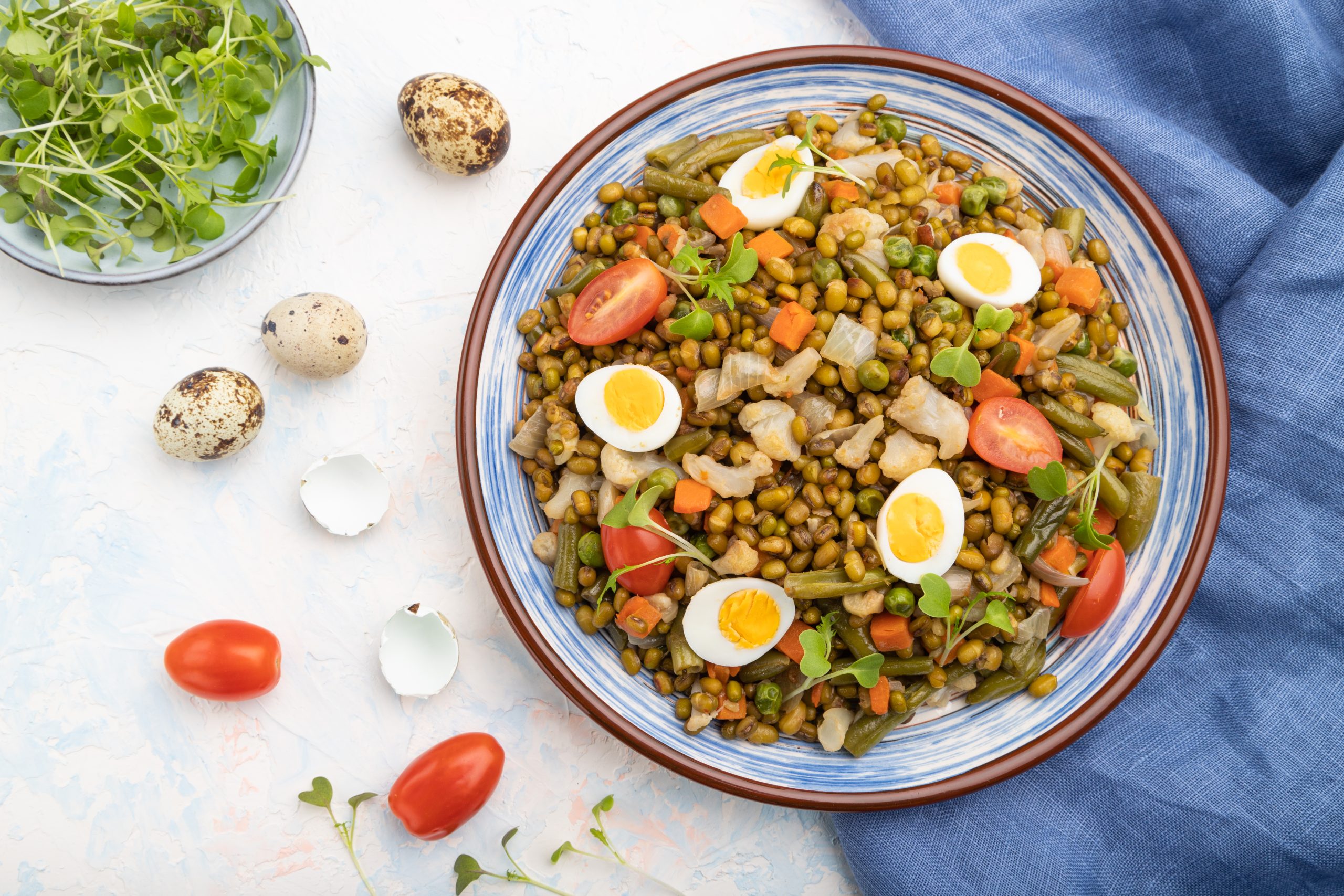 You are currently viewing Egg & Lentil Salad