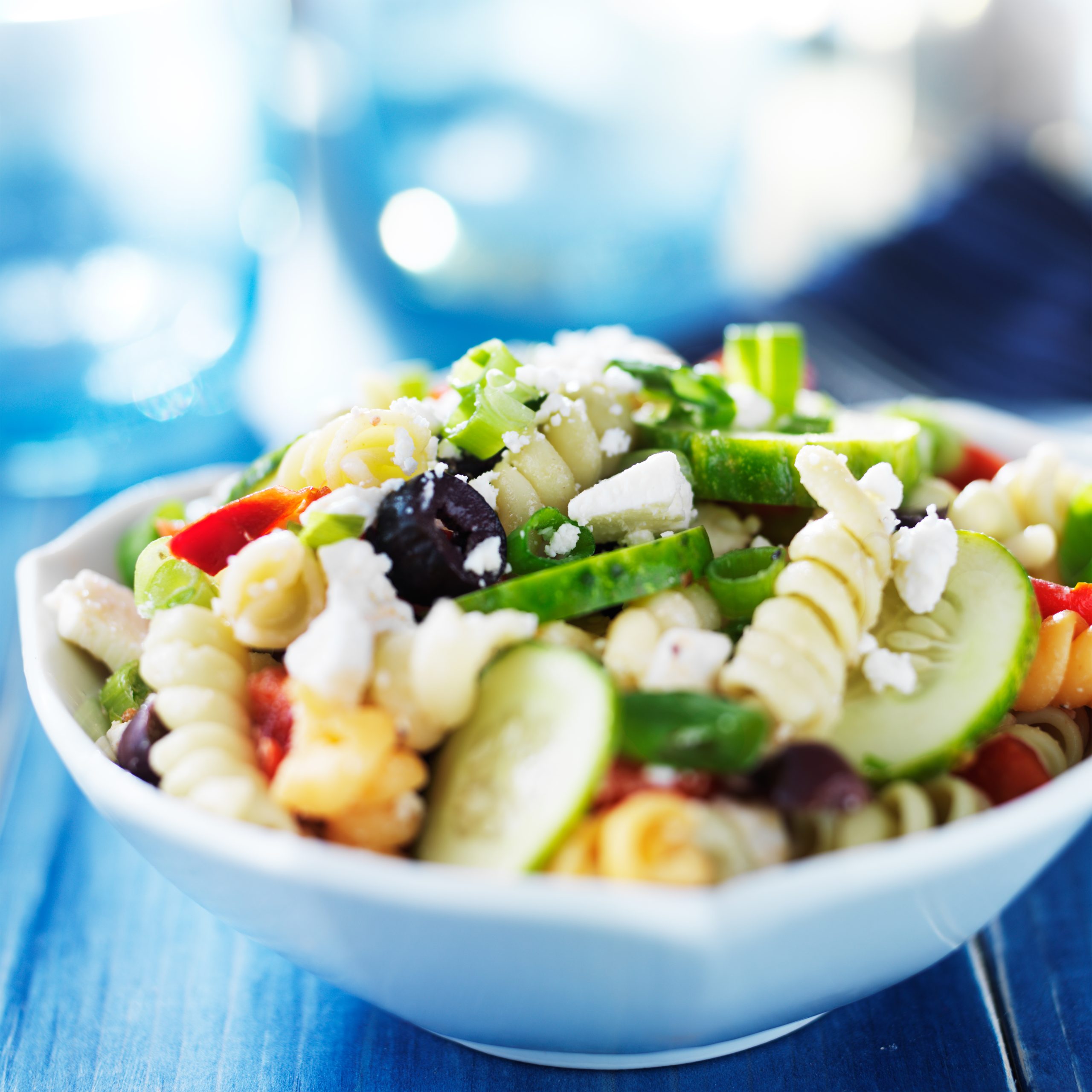 You are currently viewing Greek Chicken Pasta Salad