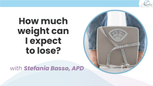 Read more about the article How much weight can I expect to lose? with Stefania Basso, APD