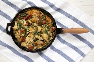 Read more about the article Creamy Paprika Chicken with Spinach & Tomato
