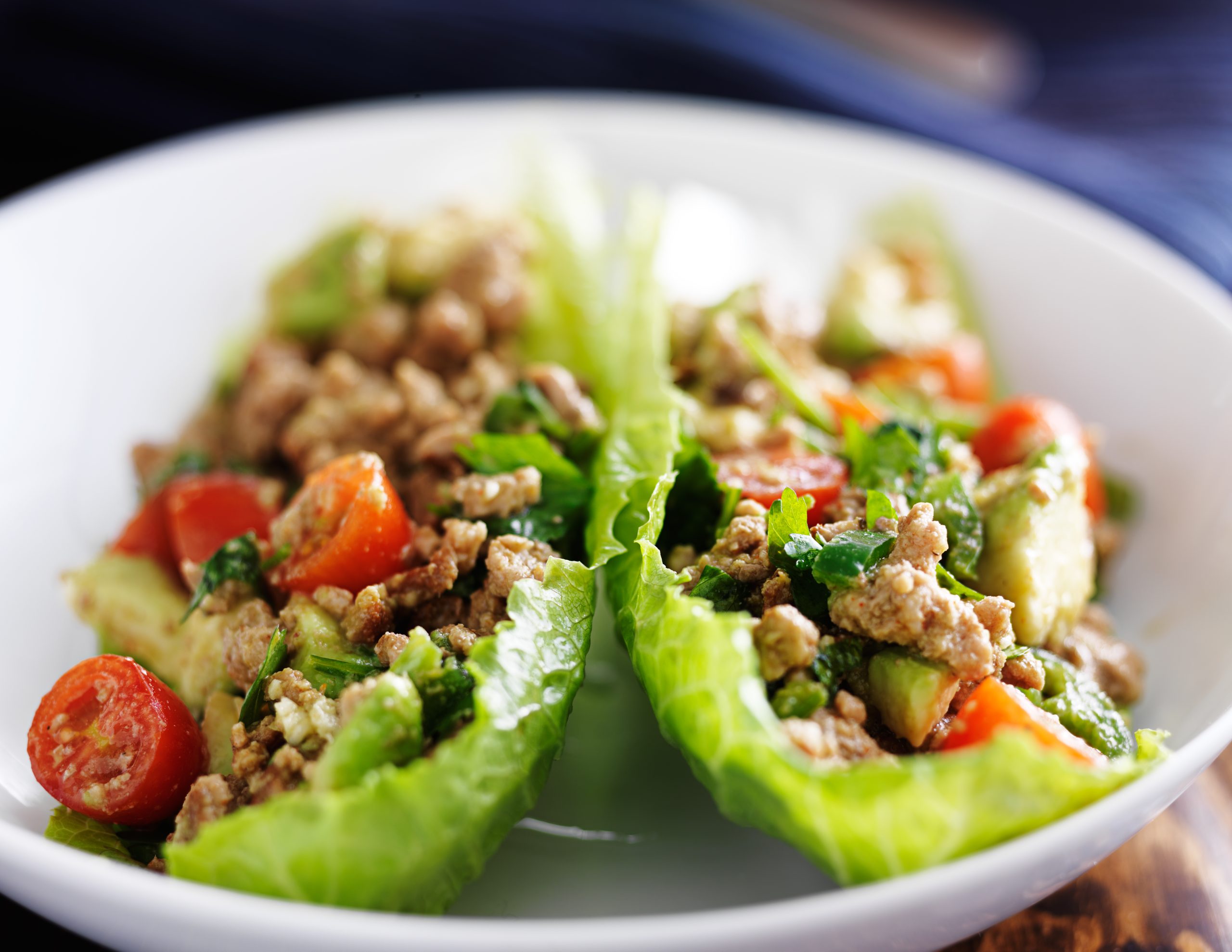 You are currently viewing Pork & Bocconcini Lettuce Cups