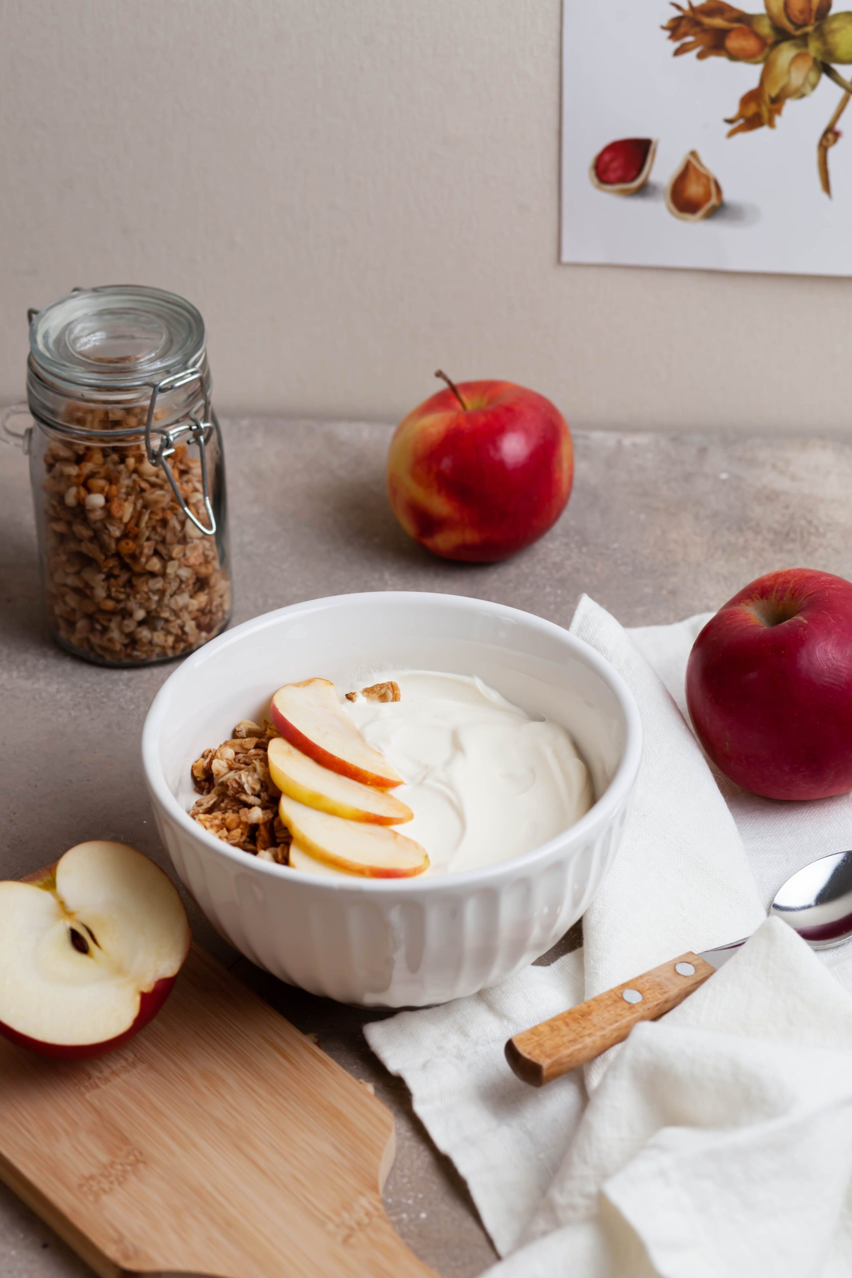 You are currently viewing Apple & Cinnamon Yogurt Bowl